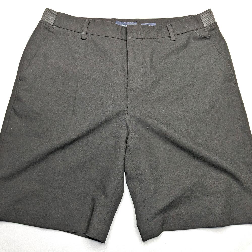 Polham Men's Tennis Shorts for Men Black Slim 34